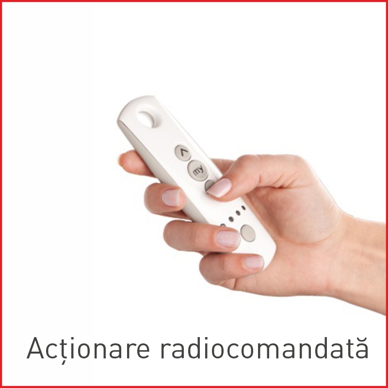Actionare radiocomandată